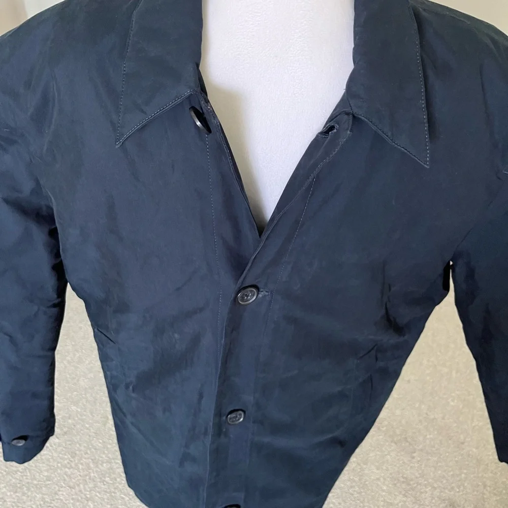 NWOT Bonobos Men's Navy Coat Insulated Parka Size Large - Picture 3 of 17